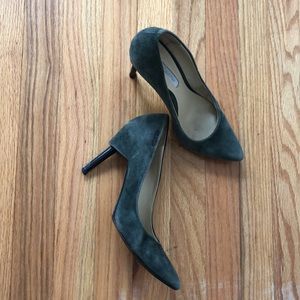 Calvin Klein twiggy high heels 👠 elegant emerald green shoes size 38